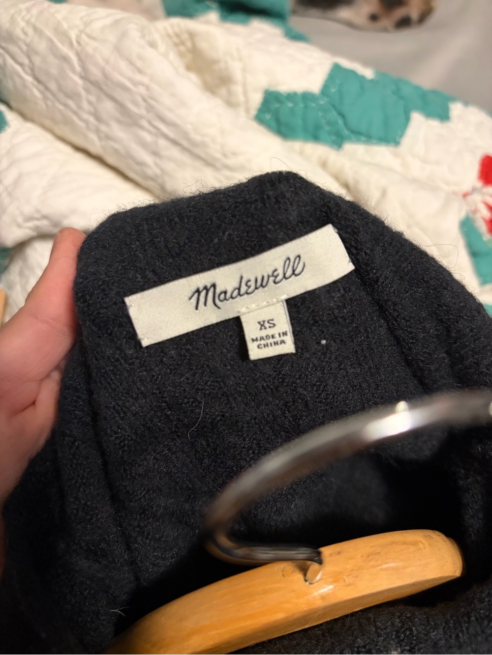 Madewell Women’s Mock Neck  Sweater